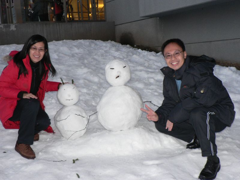 Snowmen (not ours though)