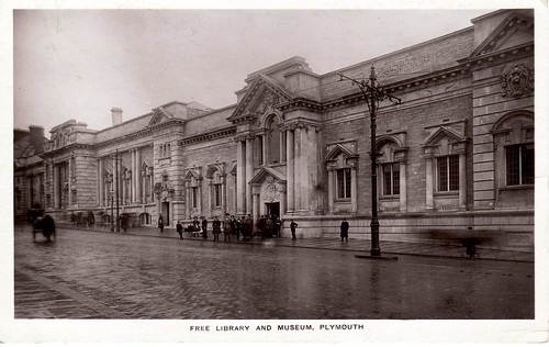 Plymouth Free Library circa 1910