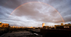Rainbow over Portland