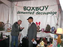 Mayor Williams shopping at the Downtown Holiday Market