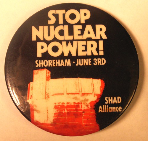 Shoreham: Stop Nuclear Power Button