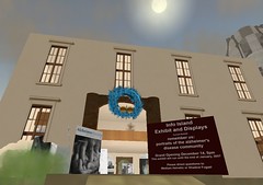 Alzheimer's Exhibit in Second Life - Entrance