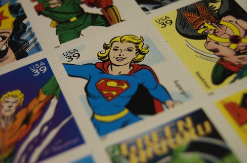 Superheroes Stamps