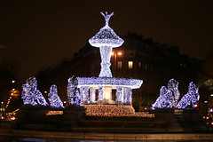 Christmas Lighting for Place Felix Eboué / Daumesnil