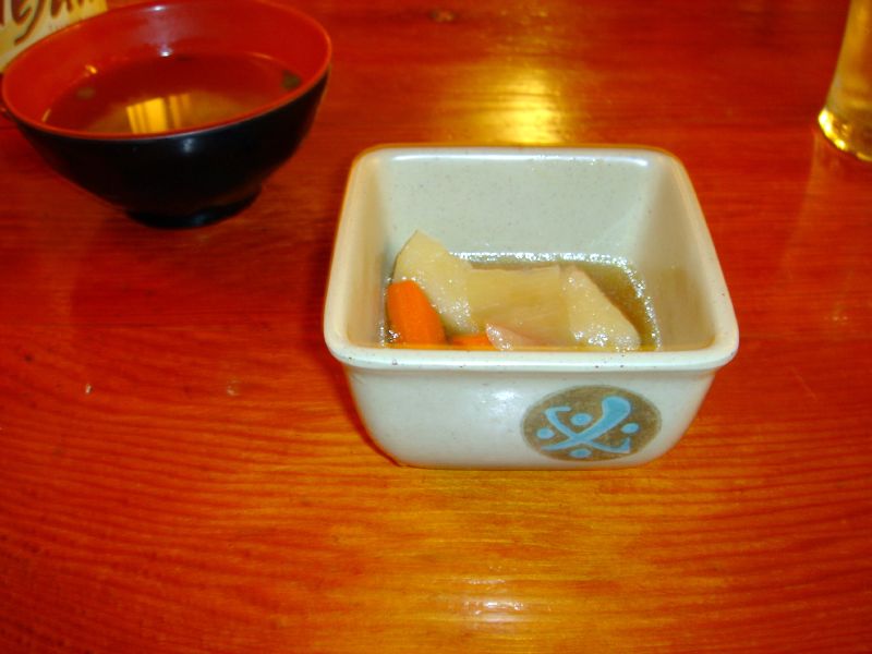 Samurai Castle - 2nd Course: Simmered Root Vegetables