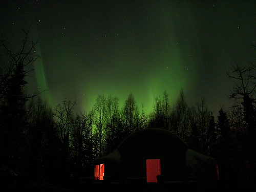 Auroras above our Dome