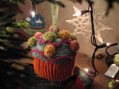 cupcake from Anthropologie