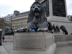 Me at Trafalgar Square
