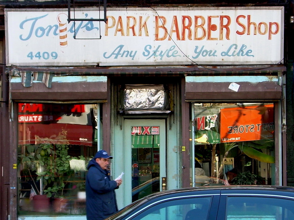 barber shop, sunset park