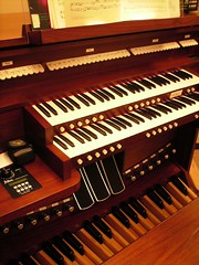 Practice room organ
