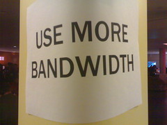 Use more bandwidth