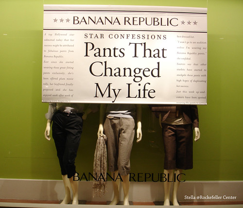 Banana Republic的廣告
