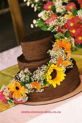 chocolate wedding cake Mar 28 2007 629 PM