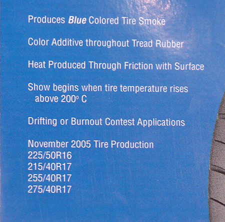 Kumho  colored smoke tire product description - Drift Japan Blog