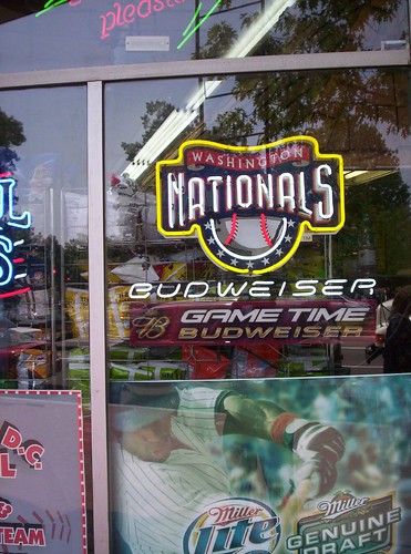 Washington Nationals Neon Sign