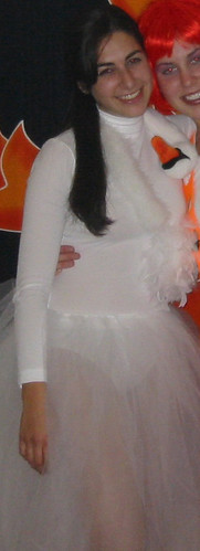 swan dress