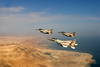 Over the dead sea F-16i F-16d F-15i xnir  Israel Air Force