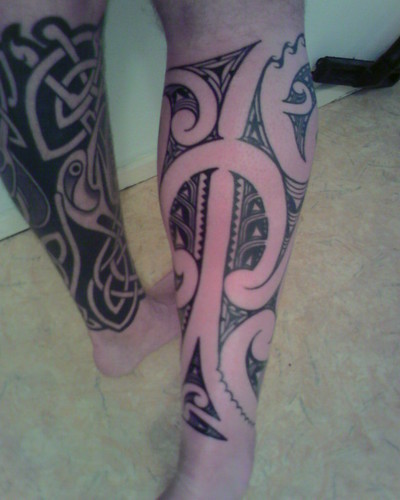 Uploaded by Harm1985 Tags tattoo leg right maori lowerViews 14010