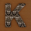 Cooper Hewitt magnetic letter K