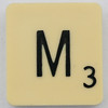Scrabble Letter M