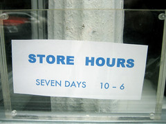 store hours