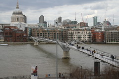 The view from the Tate Modern