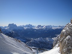 From Cristallo, in Cortina d'Ampezzo