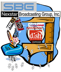 sinclair and nexstar squeeze out bucks