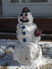 Snowman; CC-licensed by amk829; Quelle: http://flickr.com/photos/91021713@N00/89737891/