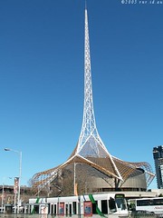 Menara (Spire) di Victorian Arts Centre, Melbourne, Australia