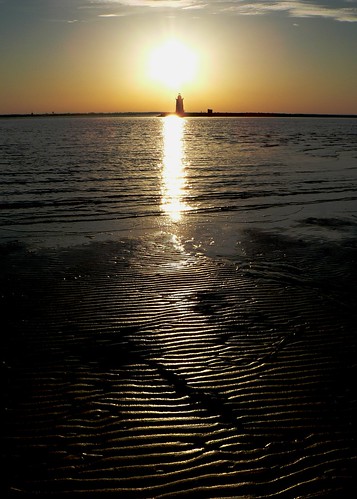 Sunset over Lighthouse