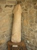 Menhir en el museo de Vilvestre