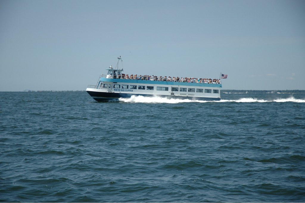Ferry to Fire Island, July 4th