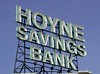 Hoyne Savings Bank Sign