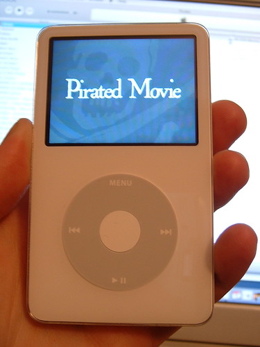 Pirated Movie on iPod