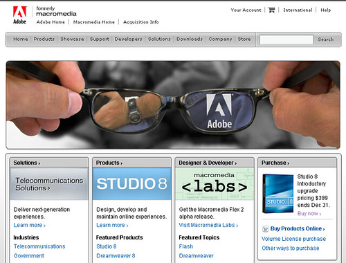 Adobe formerly macromedia