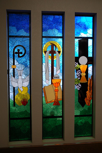 Stained glass, Church of the Holy Spirit