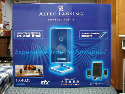 Altec Lansing 4021 外盒