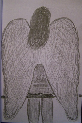 Uploaded by Poet for Life Tags angel sketch thankyou drawing lovely1 