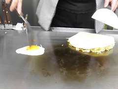 Okonomiyaki, process 6