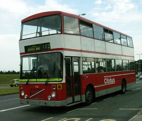173 G643CHF Plymouth Citybus.