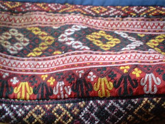 Turkmen bag - detail