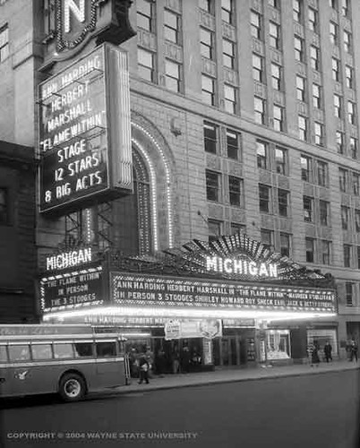 Michigan Theater, Woodward Avenue, Detroit (back in the day)
