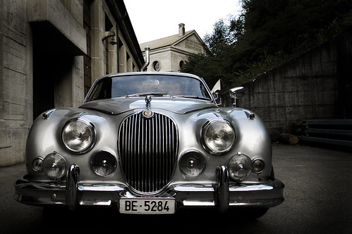 auto car silver europe front chrome mk2 oldtimer bern jaguar Views 1190