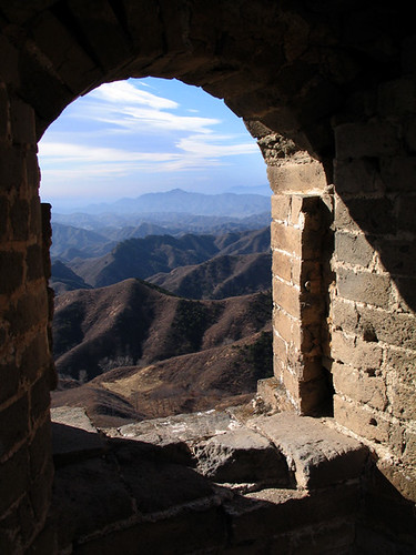 View from Great Wall watchtower (by lil)