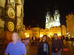 Malam di Old Town Square, Prague, Czech Republic