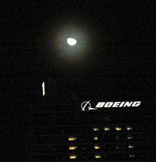 moon over boeing