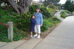 Mom and Sabina in MOnterey