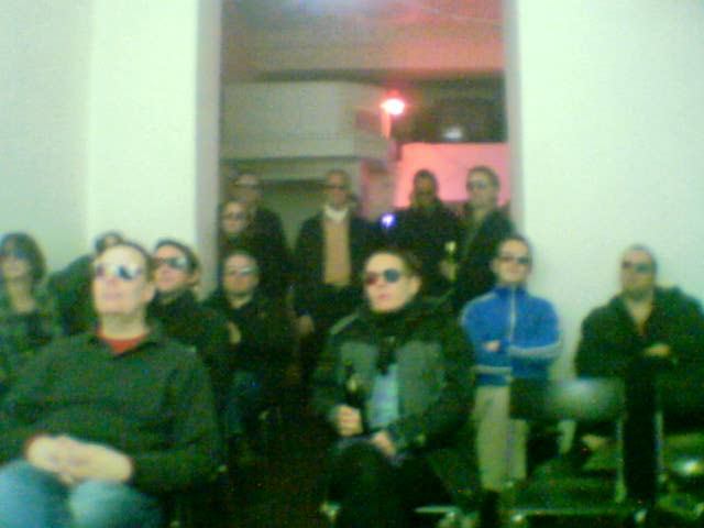 Audience bei der 3.Geheimauufürung von Evolution No 1 2005