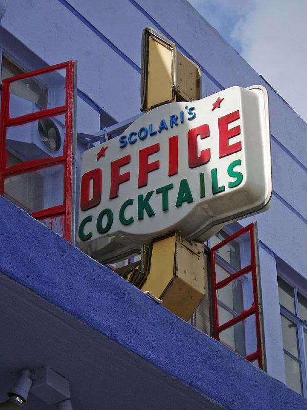 Peter Scolari's Office Cocktails.